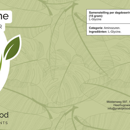 Glycine - 500 gram