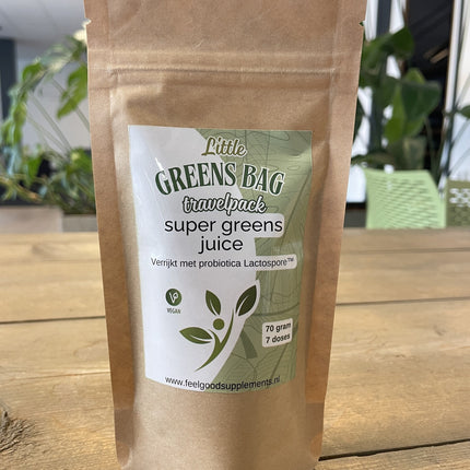 Super Greens Juice travel pack