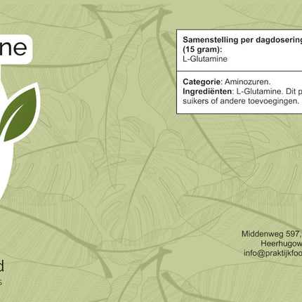 L-Glutamine - 500 gram