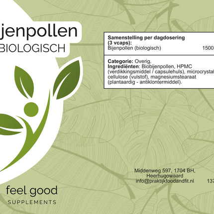 Bio bijenpollen