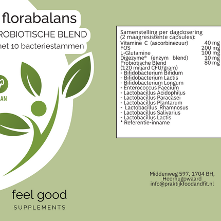 Florabalans Probiotica  - 100 Vcaps