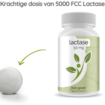 Lactase 50 mg - Kauwtabletten