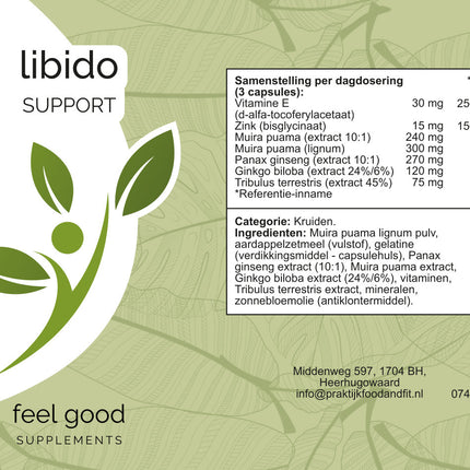 Libido support - 90 caps