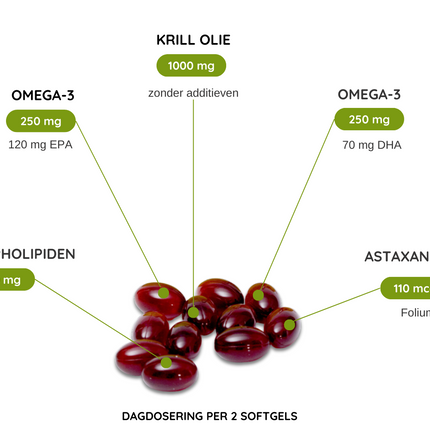 Krill Olie - 90 softgels