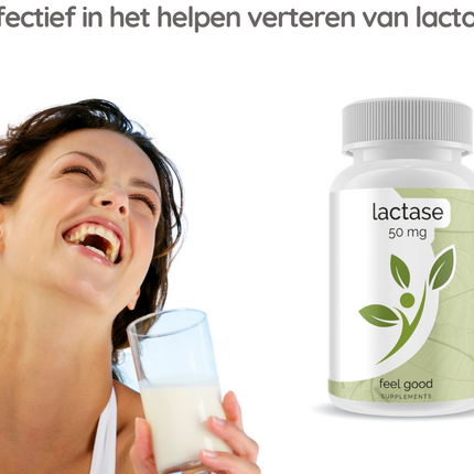 Lactase 50 mg - Kauwtabletten
