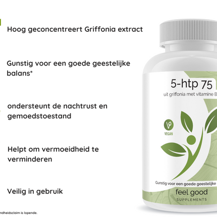 5-HTP 75 mg - 60 Vcaps