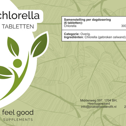 Chlorella 500 - 180 tabletten