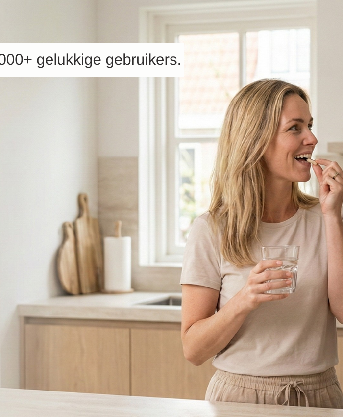 <h1><em>100% Natuurlijke</em><strong> Supplementen,</strong></h1><h1>die je lichaam <strong>ondersteunen</strong> en je</h1><h1><strong>fit en vitaal</strong> laten voelen.<br/><br/></h1>