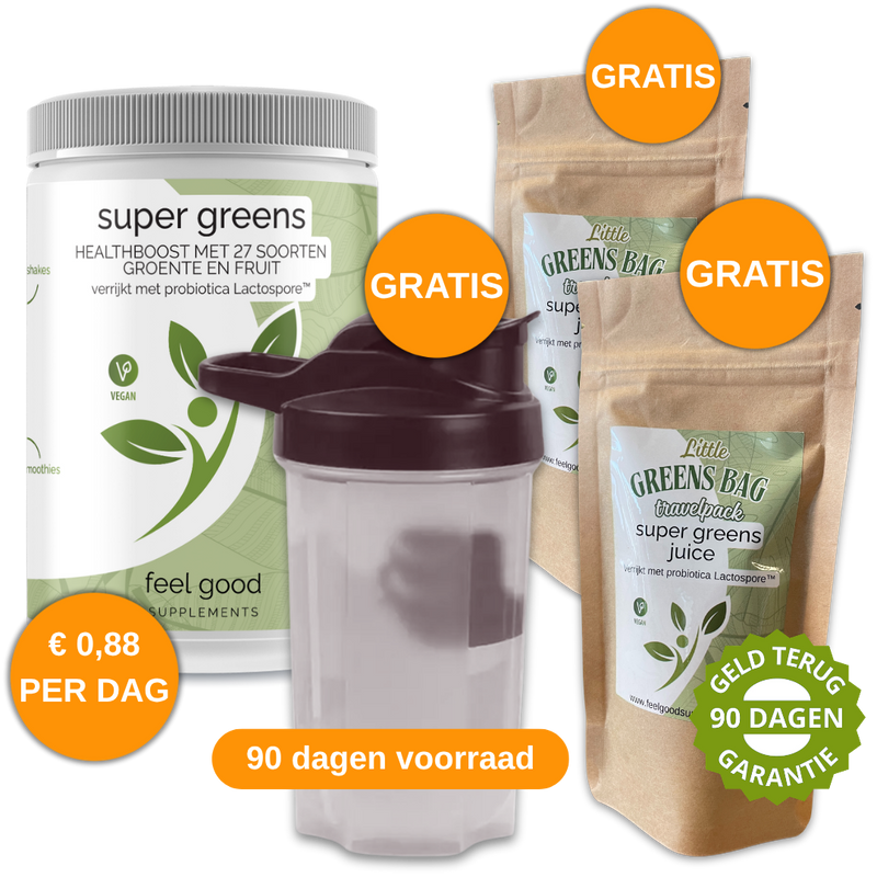 Super Greens Juice bonus bundel