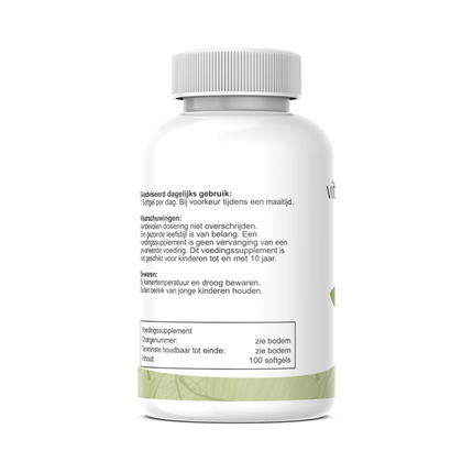 Vitamine D3 - 75 mcg - 100 Softgels