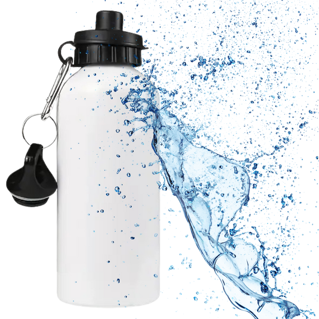 Waterfles aluminium